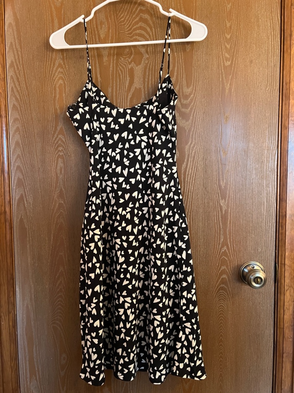 Julia Heart Print Slip Dress - Picture 4 of 4